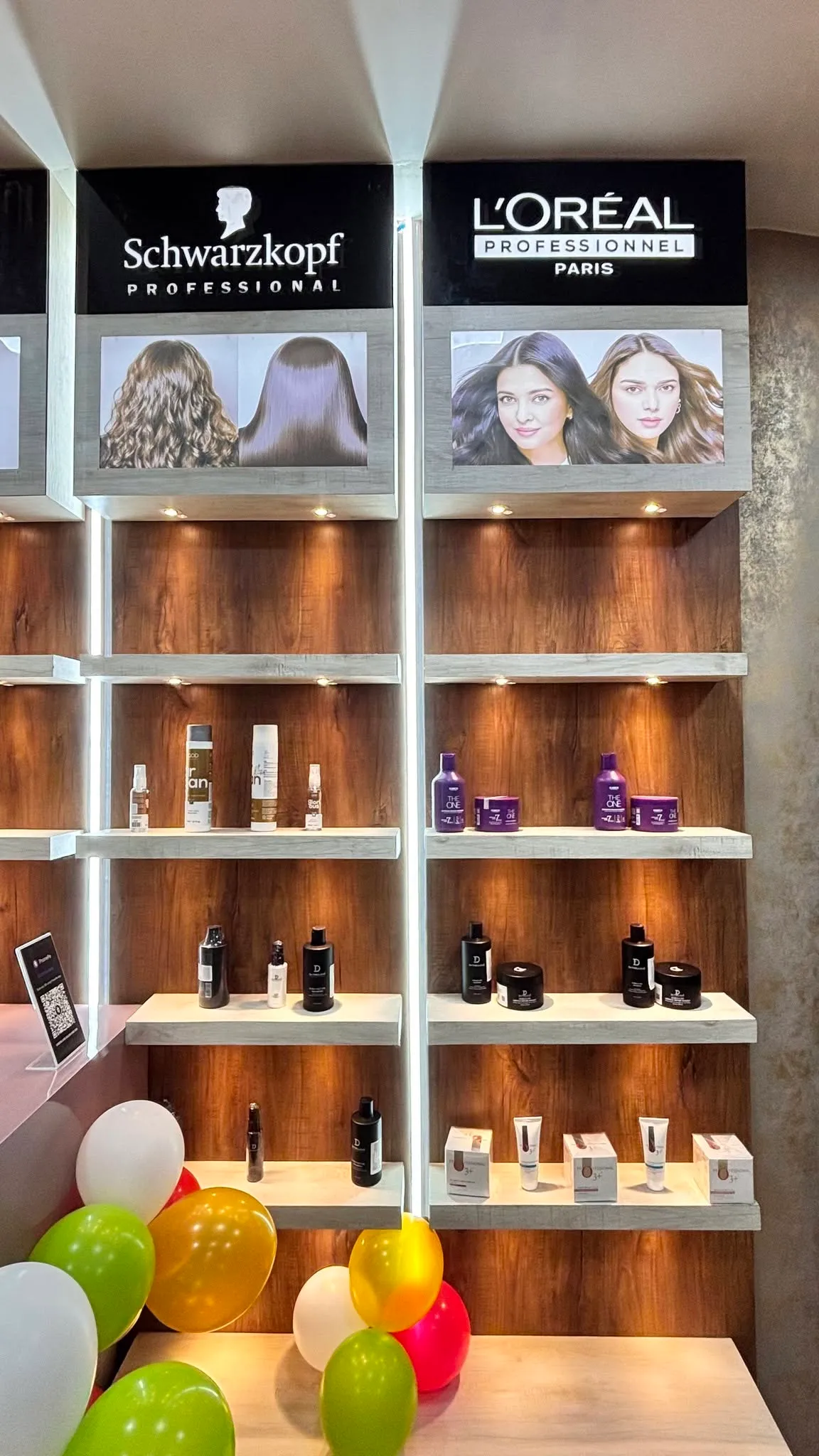 Professional hair products at GreenLand