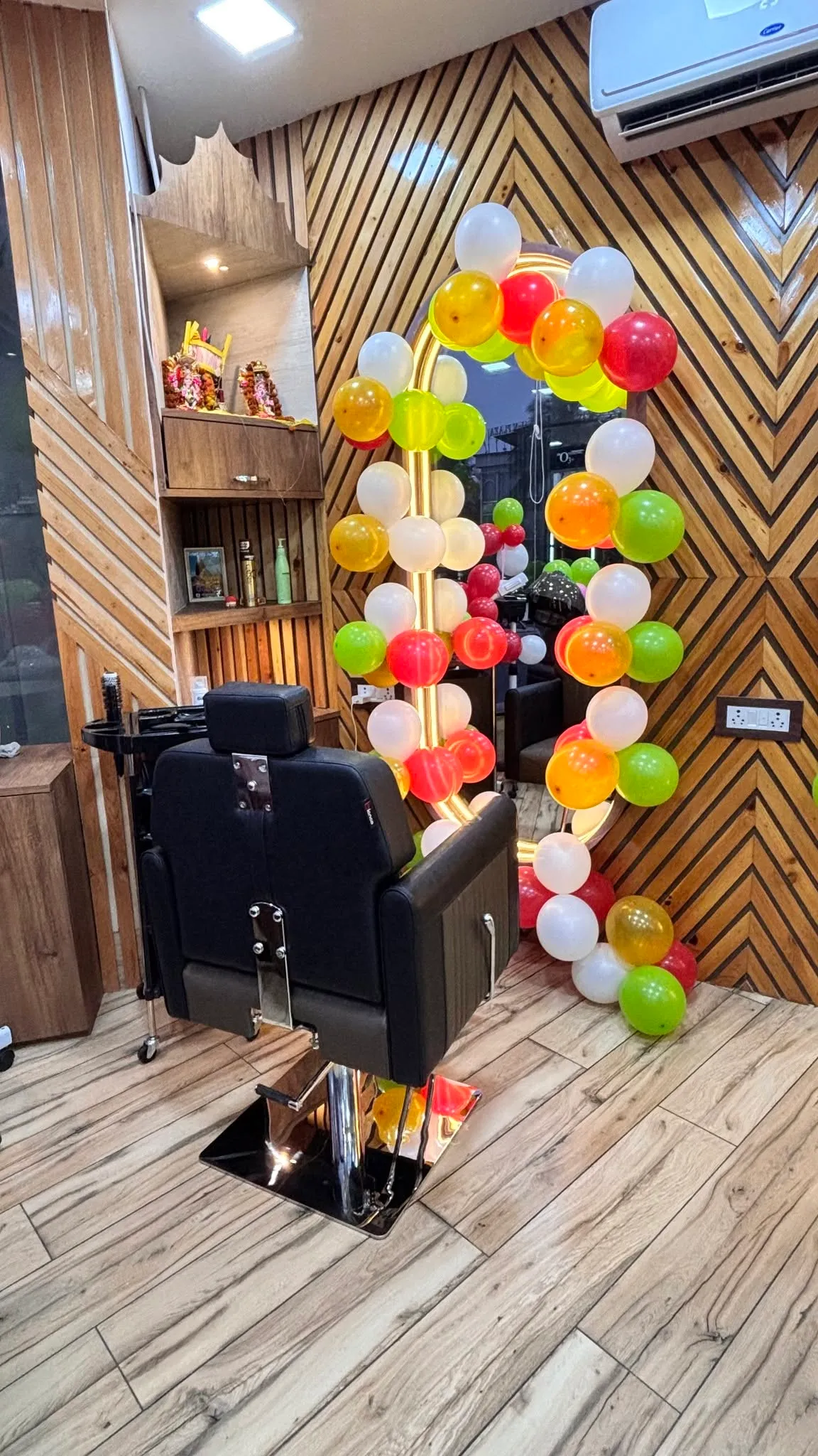 GreenLand Salon & Spa Balasore — salon styling area
